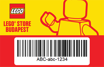 Lego Store virtuális kártya