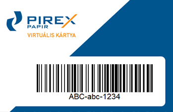 Pirex virtuális kártya